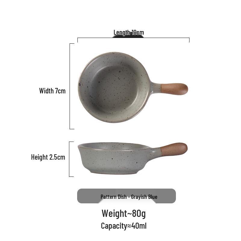 Handled Ceramic Dipping Dish
Handled Ceramic Dipping Dish