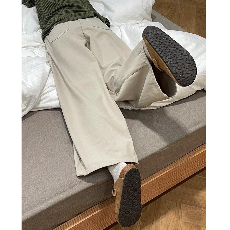 2026 Early Spring Wide-Leg A-Line Side-Pleat Trousers - Solid Color Slimming Casual Fashion. M
2026 Early Spring Wide-Leg A-Line Side-Pleat Trousers - Solid Color Slimming Casual Fashion. M