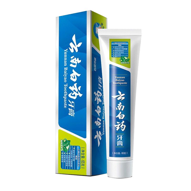 Yunnan Baiyao Mint Flavor Toothpaste
Yunnan Baiyao Mint Flavor Toothpaste