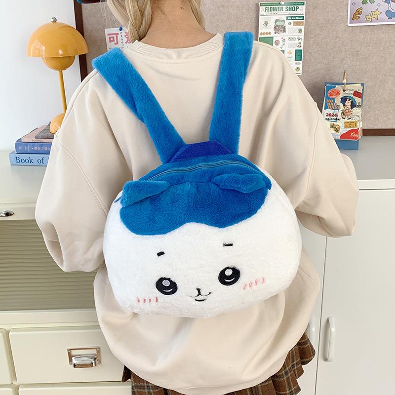 Cartoon doll doll children s plush backpack going out large capacity cute girl cute plush backpack синій
Cartoon doll doll children s plush backpack going out large capacity cute girl cute plush backpack синій