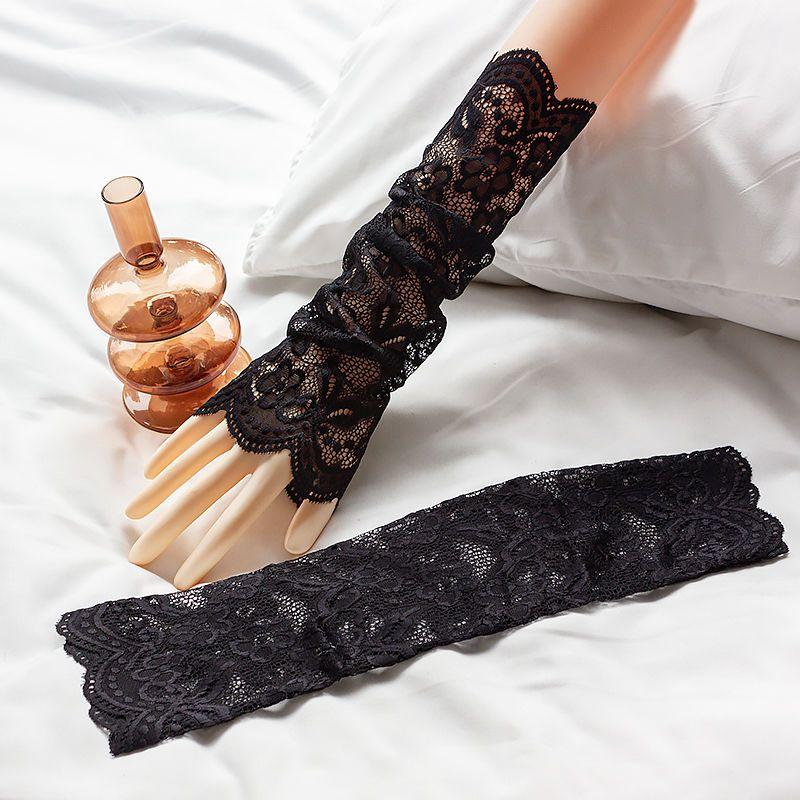 Летний новый солнцезащитный кружевной чехол на руку, черный кружевной чехол на рукав, женские защитные перчатки на локоть, поддельные рукава чёрный
Летний новый солнцезащитный кружевной чехол на руку, черный кружевной чехол на рукав, женские защитные перчатки на локоть, поддельные рукава чёрный