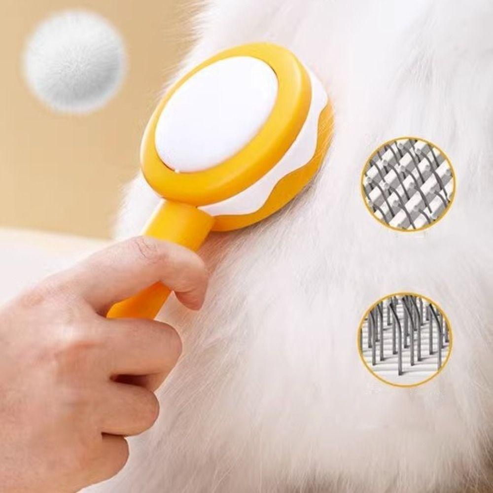 One Click Pet Hair Removal Comb with Massage Teeth Grooming Comb New Pet Cleaning Brush Dog
One Click Pet Hair Removal Comb with Massage Teeth Grooming Comb New Pet Cleaning Brush Dog