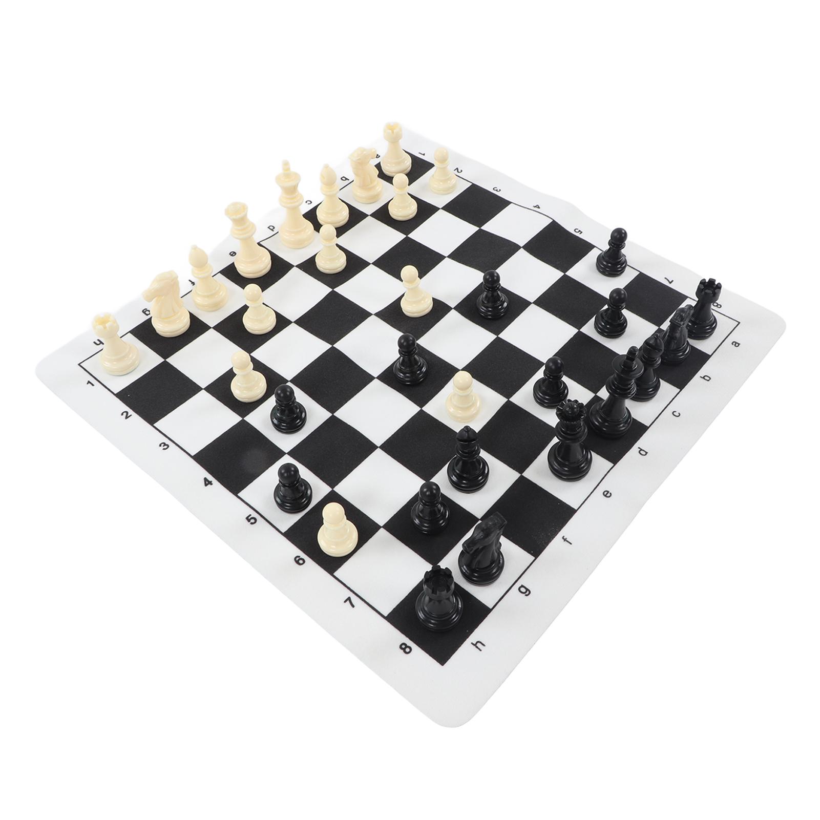 Chess Game Board Set Portable Travel Chess Board Game Set for Kids Adults Beginners
Chess Game Board Set Portable Travel Chess Board Game Set for Kids Adults Beginners