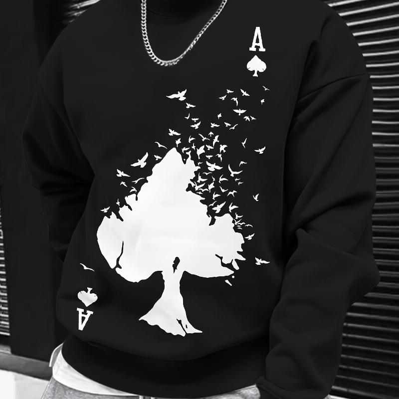 Warm, For Cold Morning & Rainy Commute, Windproof Cuffs Men s Crew Neck Sweatshirt S
Warm, For Cold Morning & Rainy Commute, Windproof Cuffs Men s Crew Neck Sweatshirt S