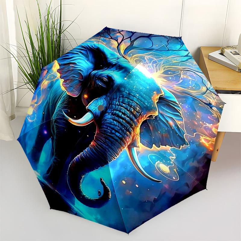 Elephant, Fantasy Themed Automatic Opening and Closing Umbrella, Compact Travel Umbrella, Lightweight and Portable, Suitable for Beach Commu
Elephant, Fantasy Themed Automatic Opening and Closing Umbrella, Compact Travel Umbrella, Lightweight and Portable, Suitable for Beach Commu