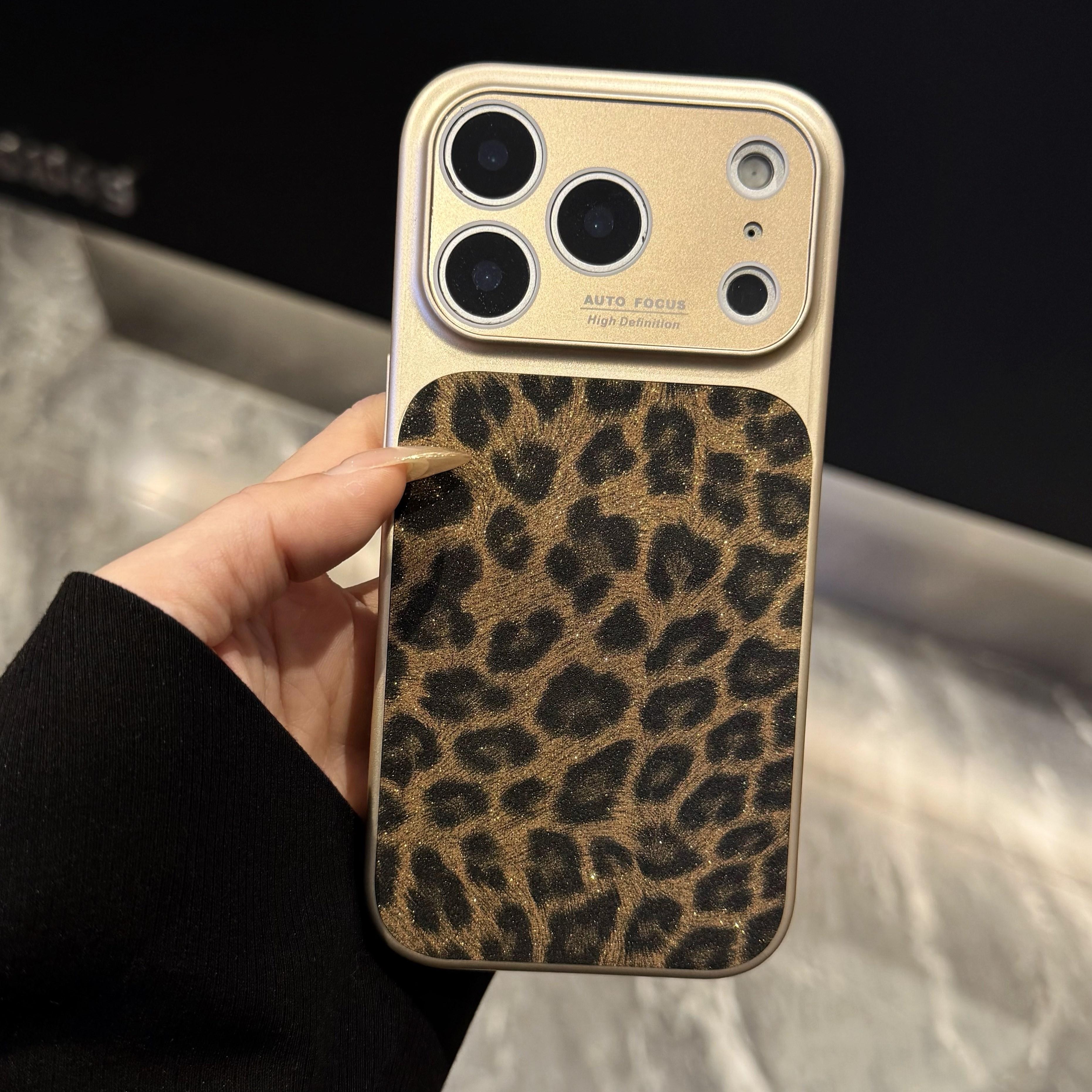 Glitter Leopard Print Leather Phone Case For iPhone 17 16 15 14 13 Pro Max Lens protection Shockproof Bumper Cover Funda iPhone 15
Glitter Leopard Print Leather Phone Case For iPhone 17 16 15 14 13 Pro Max Lens protection Shockproof Bumper Cover Funda iPhone 15