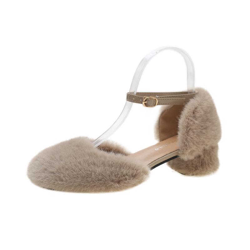 Модные роскошные сандалии из искусственного меха норки, женские элегантные белые пушистые туфли-лодочки с ремешком на щиколотке, женские вечерние туфли на высоком каблуке, плюшевые туфли для платья 39 хаки
Модные роскошные сандалии из искусственного меха норки, женские элегантные белые пушистые туфли-лодочки с ремешком на щиколотке, женские вечерние туфли на высоком каблуке, плюшевые туфли для платья 39 хаки