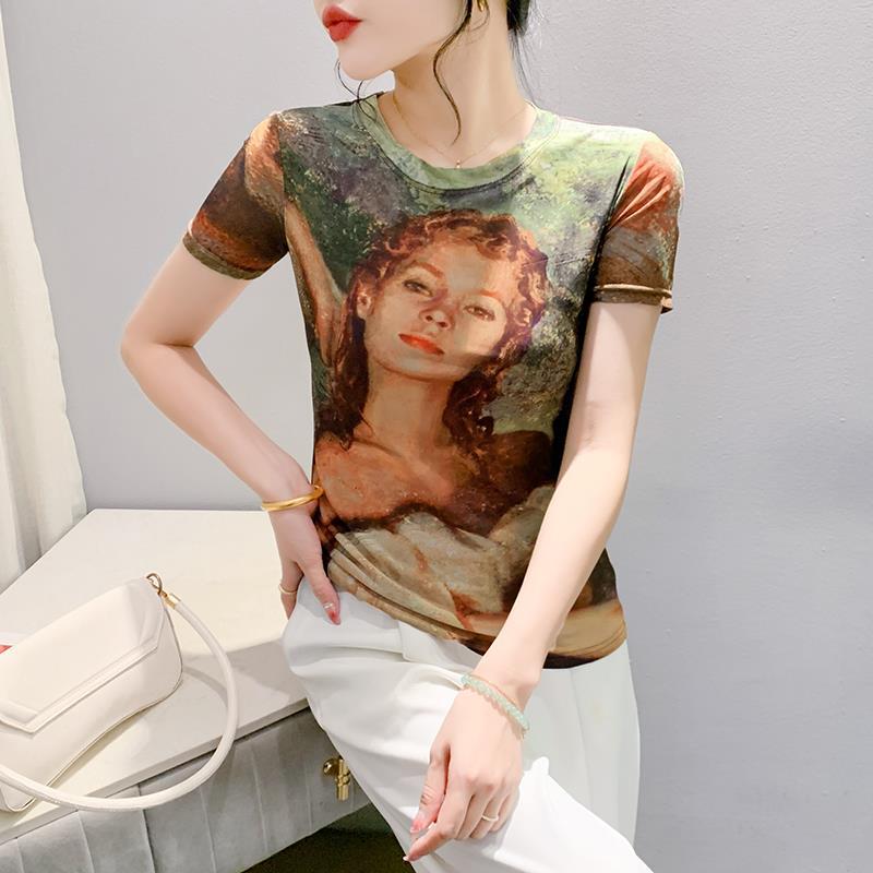 Европейское лето 2024 Облегающий сетчатый топ с цветочным принтом M
Европейское лето 2024 Облегающий сетчатый топ с цветочным принтом M