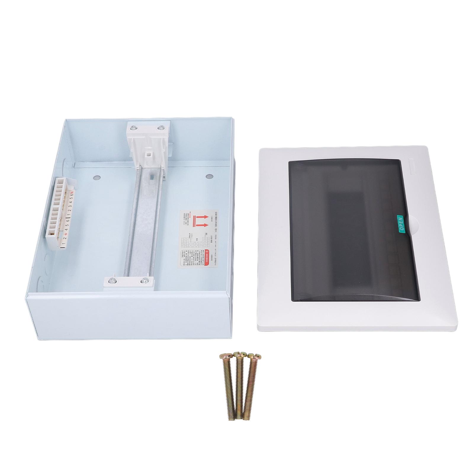 Distribution Box Protection 12 Way Surface Mounted Circuit Breaker DIN Rail Transparent Cover
Distribution Box Protection 12 Way Surface Mounted Circuit Breaker DIN Rail Transparent Cover