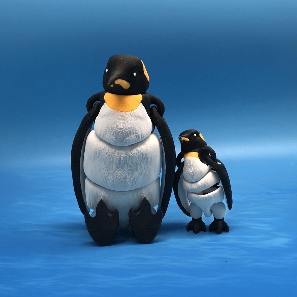 Doll Movable Joint Penguin Figure Mini Marine Organisms Desktop Ornament Office Decor 2pcs Penguins
Doll Movable Joint Penguin Figure Mini Marine Organisms Desktop Ornament Office Decor 2pcs Penguins