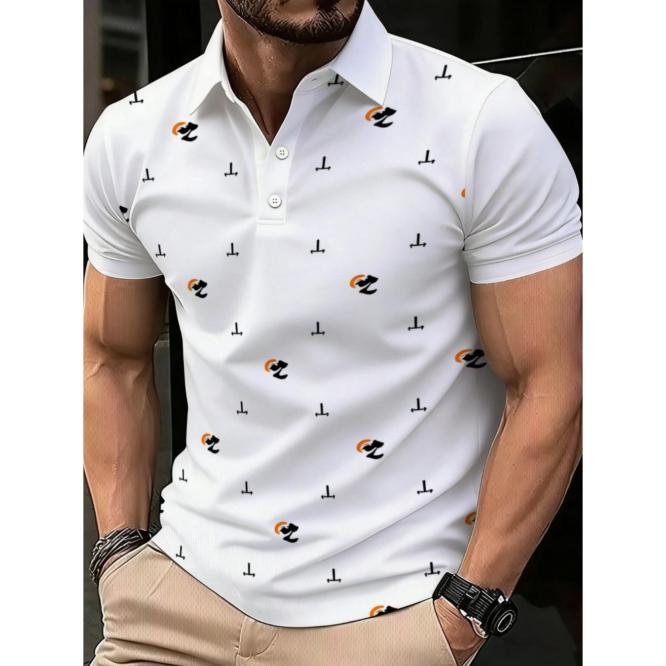 2026 Summer New Style Men s Short-Sleeved Polo Shirt with 3D Pattern Printing - Street Casual Fashion Comfortable and Stylish S
2026 Summer New Style Men s Short-Sleeved Polo Shirt with 3D Pattern Printing - Street Casual Fashion Comfortable and Stylish S