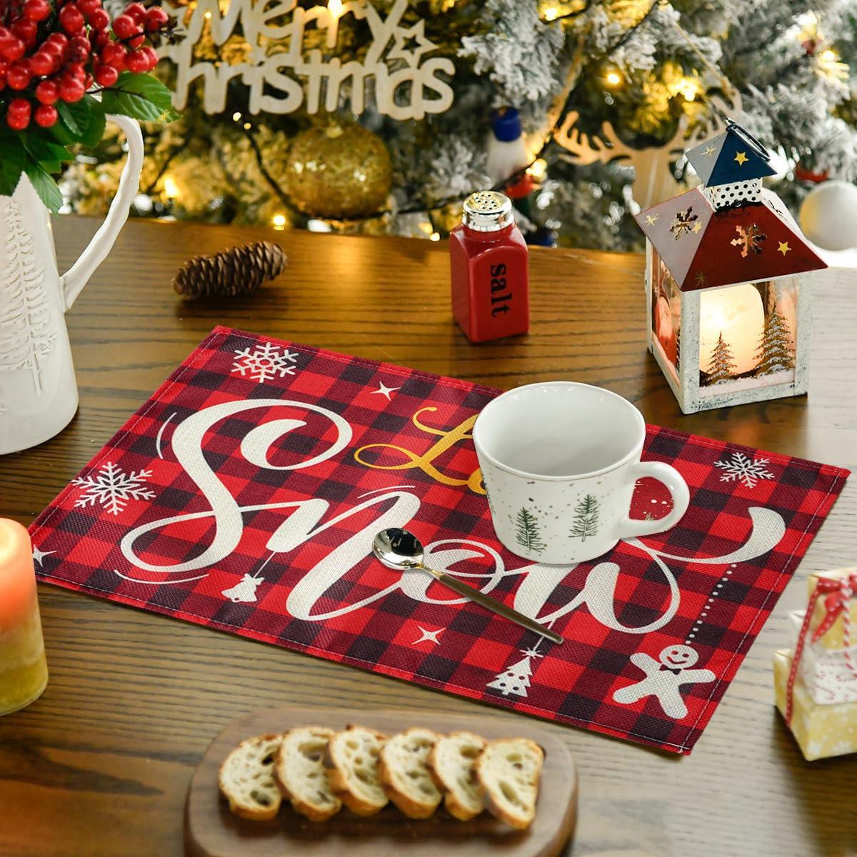 1pcs Linen Christmas Tree Elk Placemat Dining Table Mat Coaster Bowl Coffee Cup Pad Mat For 2025 Navidad Home Kitchen Decoration 45x30 cm
1pcs Linen Christmas Tree Elk Placemat Dining Table Mat Coaster Bowl Coffee Cup Pad Mat For 2025 Navidad Home Kitchen Decoration 45x30 cm