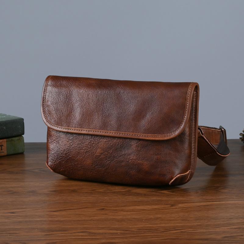 New Top Layer Cowhide Phone Bag Made of Tree High Vegetable Tanned Cowhide, Retro Daily Men s and Women s Crossbody Bag, Phone Bag темно-коричневого кольору
New Top Layer Cowhide Phone Bag Made of Tree High Vegetable Tanned Cowhide, Retro Daily Men s and Women s Crossbody Bag, Phone Bag темно-коричневого кольору