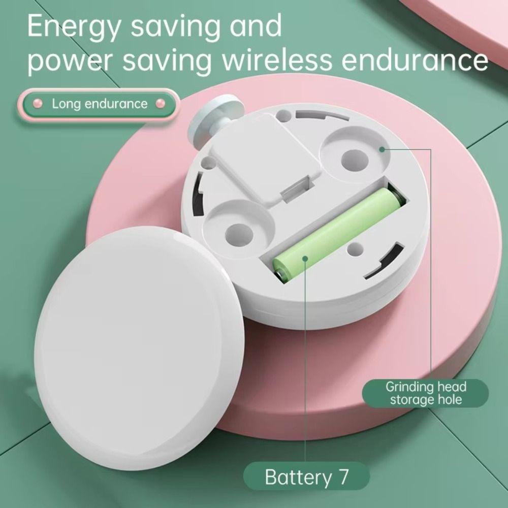 Electric Baby Nail Trimmer Safety Nail Clippers Newborn Baby Nail Grinder Manicure Tool Set Green with 3 Grinding Heads
Electric Baby Nail Trimmer Safety Nail Clippers Newborn Baby Nail Grinder Manicure Tool Set Green with 3 Grinding Heads