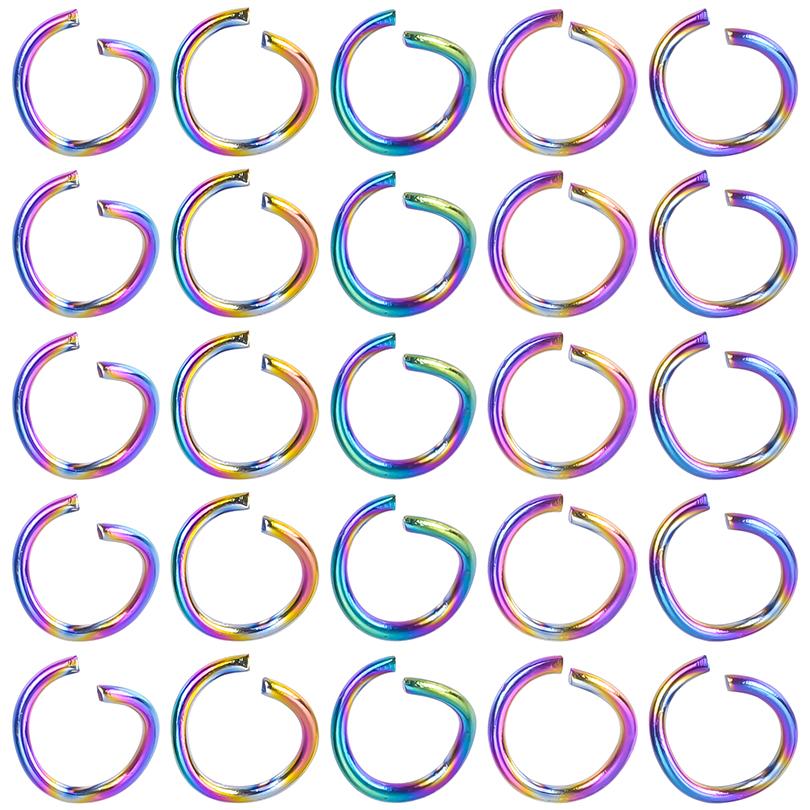 100pcs Stainless Steel Jump Rings Rainbow Jewelry Findings 3-10 Mm Split Rings Connectors For Jewelry Making Supplies Wholesale 3.5mm
100pcs Stainless Steel Jump Rings Rainbow Jewelry Findings 3-10 Mm Split Rings Connectors For Jewelry Making Supplies Wholesale 3.5mm