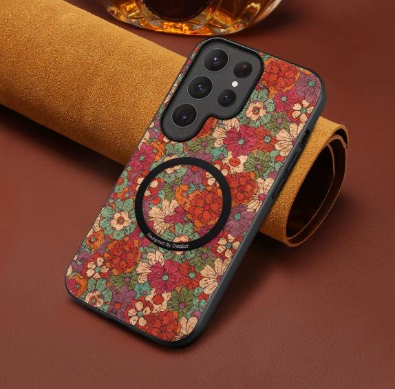 Samsung S26 Ultra Magnetic Phone Case: S25 Edge Protective Cover with A16 Floral Leather Design for S24. A55 5G
Samsung S26 Ultra Magnetic Phone Case: S25 Edge Protective Cover with A16 Floral Leather Design for S24. A55 5G