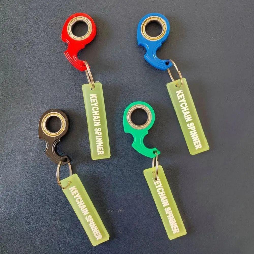 Luminous Revolve Fingertip Keyring Anti-Anxiety Fingertip Rotation Keychain Birthday Gift чорний
Luminous Revolve Fingertip Keyring Anti-Anxiety Fingertip Rotation Keychain Birthday Gift чорний