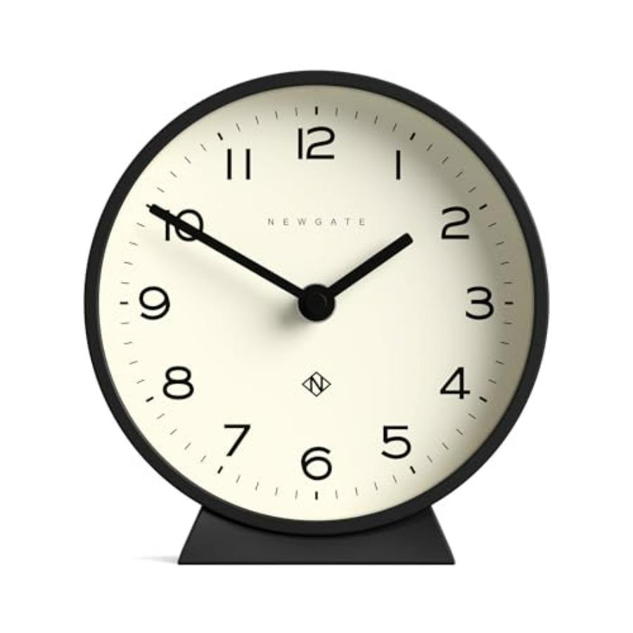 M Mantel Echo Desk Clock Modern Round Design Black Easy to Read Numbers Contemporary Style for Desk Table Shelf or Bedside чорний
M Mantel Echo Desk Clock Modern Round Design Black Easy to Read Numbers Contemporary Style for Desk Table Shelf or Bedside чорний