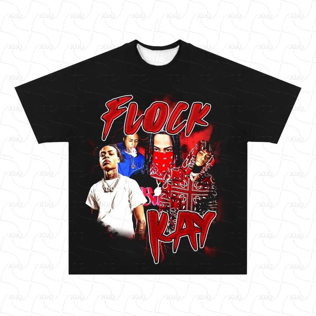 Rap Star Flock Retro Graphic Couple T-Shirt Men s Hip Hop Clothing Y2k Unisex Fashion Oversize AJAX Gangster Top for Rappers 4XL
Rap Star Flock Retro Graphic Couple T-Shirt Men s Hip Hop Clothing Y2k Unisex Fashion Oversize AJAX Gangster Top for Rappers 4XL