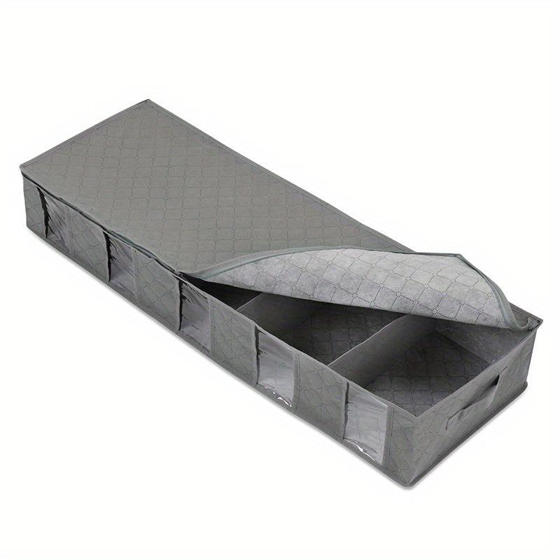 1PC Non-woven Bed Bottom Container Folding Cotton Bag Wardrobe Clothes Dustproof Moisture-proof Finishing Bag. Black
1PC Non-woven Bed Bottom Container Folding Cotton Bag Wardrobe Clothes Dustproof Moisture-proof Finishing Bag. Black