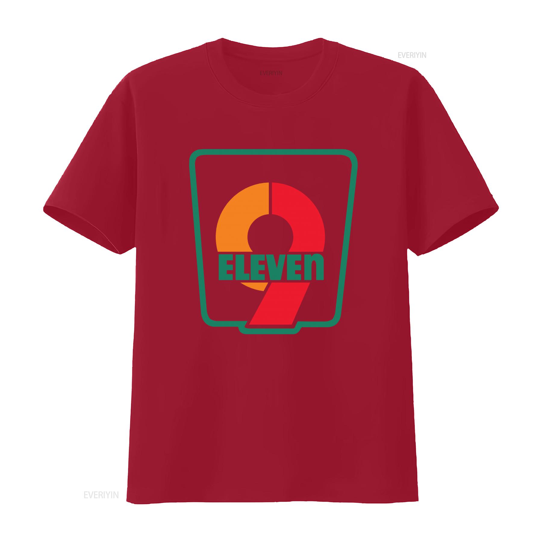 9 ELEVEN Logo Print T Shirt Stylish and Fun Design for All vintage Washed Versatile Comfortable Unisex Slightly S
9 ELEVEN Logo Print T Shirt Stylish and Fun Design for All vintage Washed Versatile Comfortable Unisex Slightly S