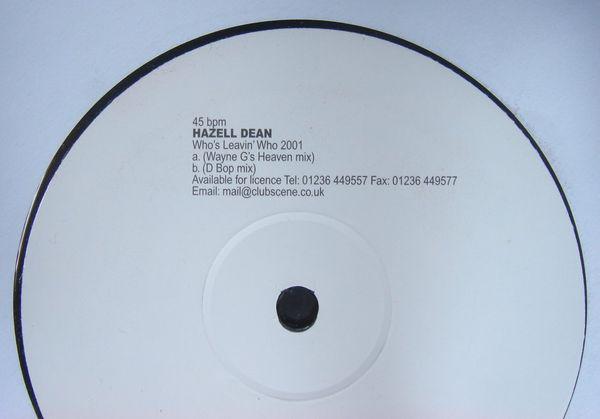 12inch Record HAZELL DEAN - Who s Leavin Who 2001 KWR001 Key West Record 2001 UK Dance & Electronica Used
12inch Record HAZELL DEAN - Who s Leavin Who 2001 KWR001 Key West Record 2001 UK Dance & Electronica Used