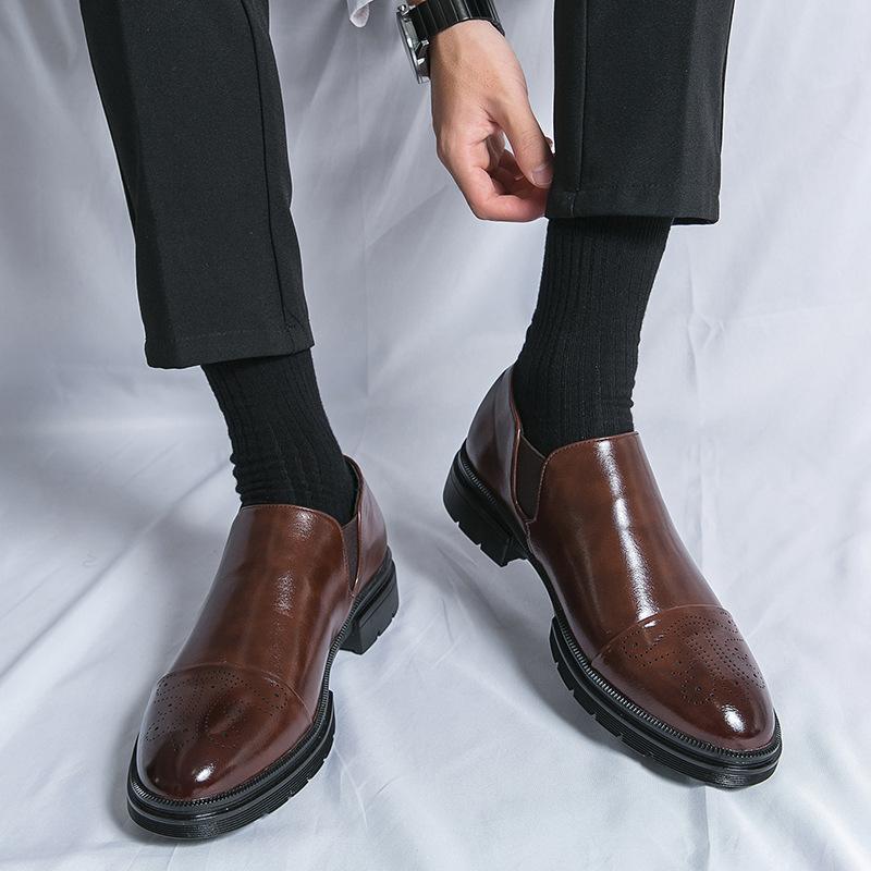 Large size Brock flower leather shoes men s 38-46 business dress one pedal lazy leathershoes 38 чёрный
Large size Brock flower leather shoes men s 38-46 business dress one pedal lazy leathershoes 38 чёрный