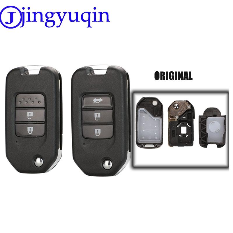 Чехол для автомобильного ключа jingyuqin 2/3B для Honda Civic City Fit HR-V XR-V, складной, откидной, для автомобильного ключа убе
Чехол для автомобильного ключа jingyuqin 2/3B для Honda Civic City Fit HR-V XR-V, складной, откидной, для автомобильного ключа убе