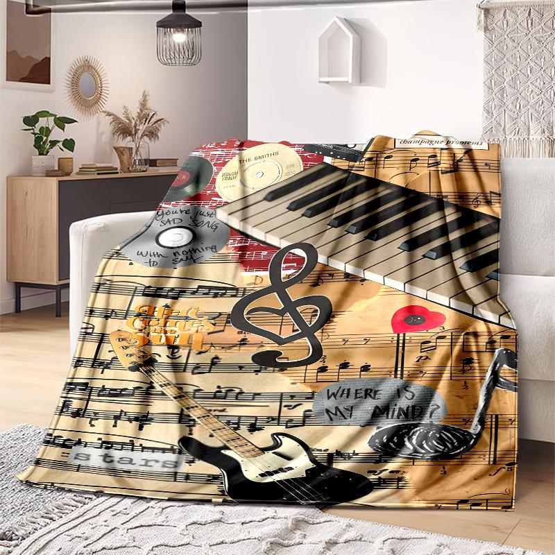 1PC Piano keys music printed blanket, all season lightweight home office outdoor nap multifunctional blanket A16 80cm x 120cm
1PC Piano keys music printed blanket, all season lightweight home office outdoor nap multifunctional blanket A16 80cm x 120cm