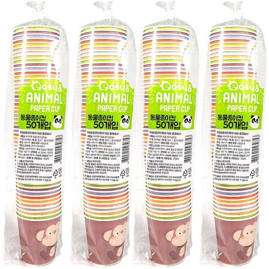 Easy& Animal Character Paper Cups 184ml Randomly Sent, 4, a popular character in Korea
Easy& Animal Character Paper Cups 184ml Randomly Sent, 4, a popular character in Korea