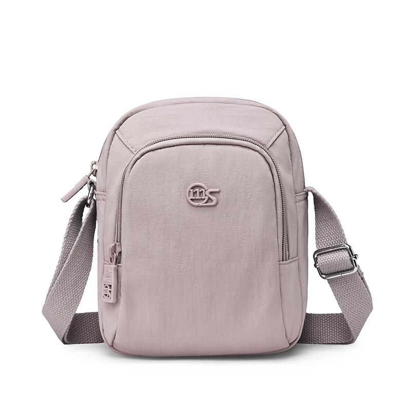 Mini Nylon Crossbody Bag Compact Shoulder Tote with Zipper Closure and Adjustable Strap светло-розовый
Mini Nylon Crossbody Bag Compact Shoulder Tote with Zipper Closure and Adjustable Strap светло-розовый