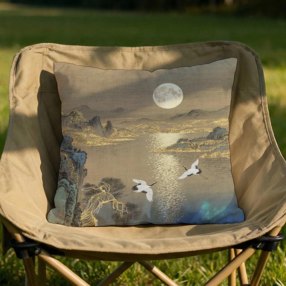 Redcrowned Crane Cushion Cover Soft Reversible Durable Pillow Cover MultiScene Use for Home Car Daily Comfort 30X30cm
Redcrowned Crane Cushion Cover Soft Reversible Durable Pillow Cover MultiScene Use for Home Car Daily Comfort 30X30cm