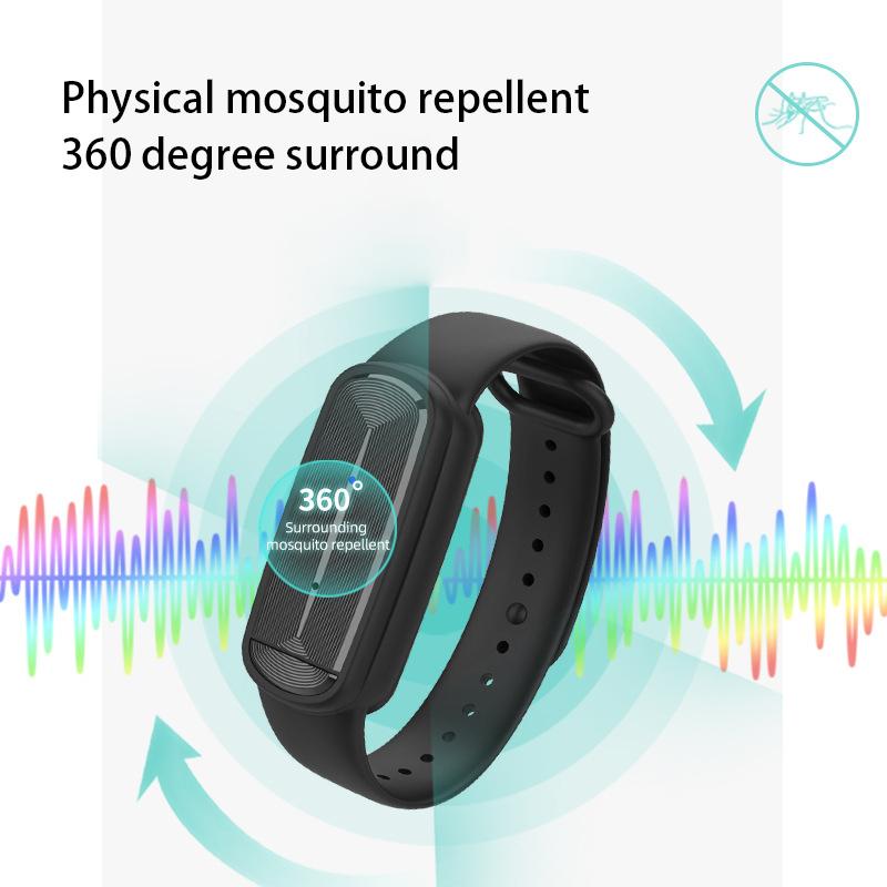 M90 Electronic Ultrasonic Mosquito Repellent Bracelet Outdoor Anti-Mosquito Pest Control Wristband Black
M90 Electronic Ultrasonic Mosquito Repellent Bracelet Outdoor Anti-Mosquito Pest Control Wristband Black