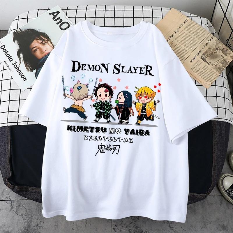 Japanese Anime Demon Killer Pattern Tshirt Unisex Kawaii Kimetsu No Yaiba Womens Tshirt Tanjirou Kamado Unisex Top Fun Tshirt 4XL
Japanese Anime Demon Killer Pattern Tshirt Unisex Kawaii Kimetsu No Yaiba Womens Tshirt Tanjirou Kamado Unisex Top Fun Tshirt 4XL
