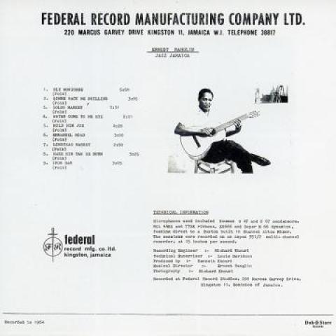 LP Record ERNEST RANGLIN - Jazz Jamaica DSRLP513 Dub Store Recor 1964 Japan Reggae, Ska & Dub Used
LP Record ERNEST RANGLIN - Jazz Jamaica DSRLP513 Dub Store Recor 1964 Japan Reggae, Ska & Dub Used