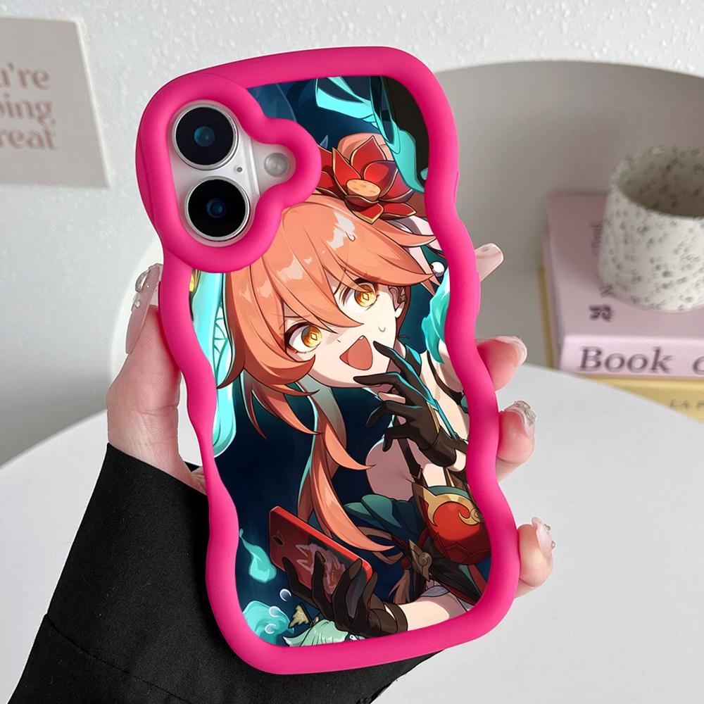 HSR Guinaifen Wavy Edge TPU Mobile Phone Case for iPhone 17 16 15 14 13 12 11 Air Pro Max Plus Colorful Cover iPhone 11 Pro
HSR Guinaifen Wavy Edge TPU Mobile Phone Case for iPhone 17 16 15 14 13 12 11 Air Pro Max Plus Colorful Cover iPhone 11 Pro