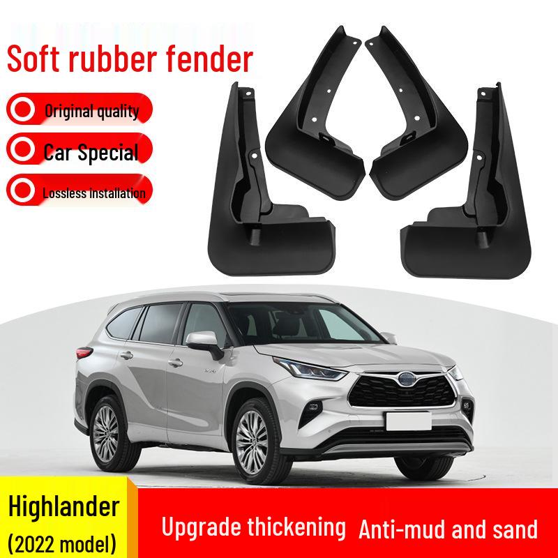 Toyota Highlander Front and Rear Soft Rubber Mud Flaps Default
Toyota Highlander Front and Rear Soft Rubber Mud Flaps Default