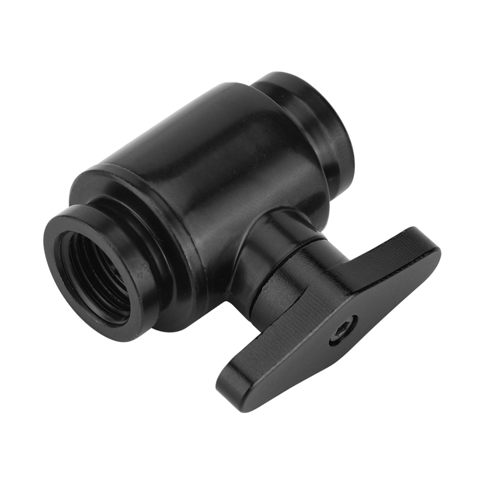 G14 Internal Thread Black Water Ball Valve for Computer Water Cooling System (Black Handle)
G14 Internal Thread Black Water Ball Valve for Computer Water Cooling System (Black Handle)