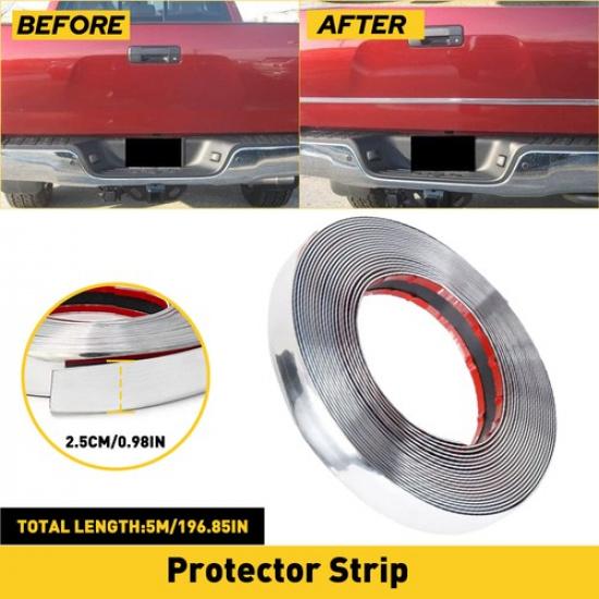 1INCHx16FT Car Moulding Trim Strip Guard Door Chrome For Protector Trucks SUV
1INCHx16FT Car Moulding Trim Strip Guard Door Chrome For Protector Trucks SUV
