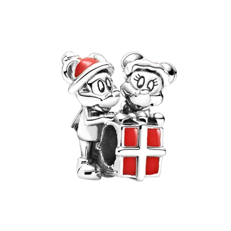 Festive Christmas Charm Santas Minnie and Mickey Bead fit Authentic copper Bracelets Do It Yourself Jewellery Accessories Women Gift
Festive Christmas Charm Santas Minnie and Mickey Bead fit Authentic copper Bracelets Do It Yourself Jewellery Accessories Women Gift