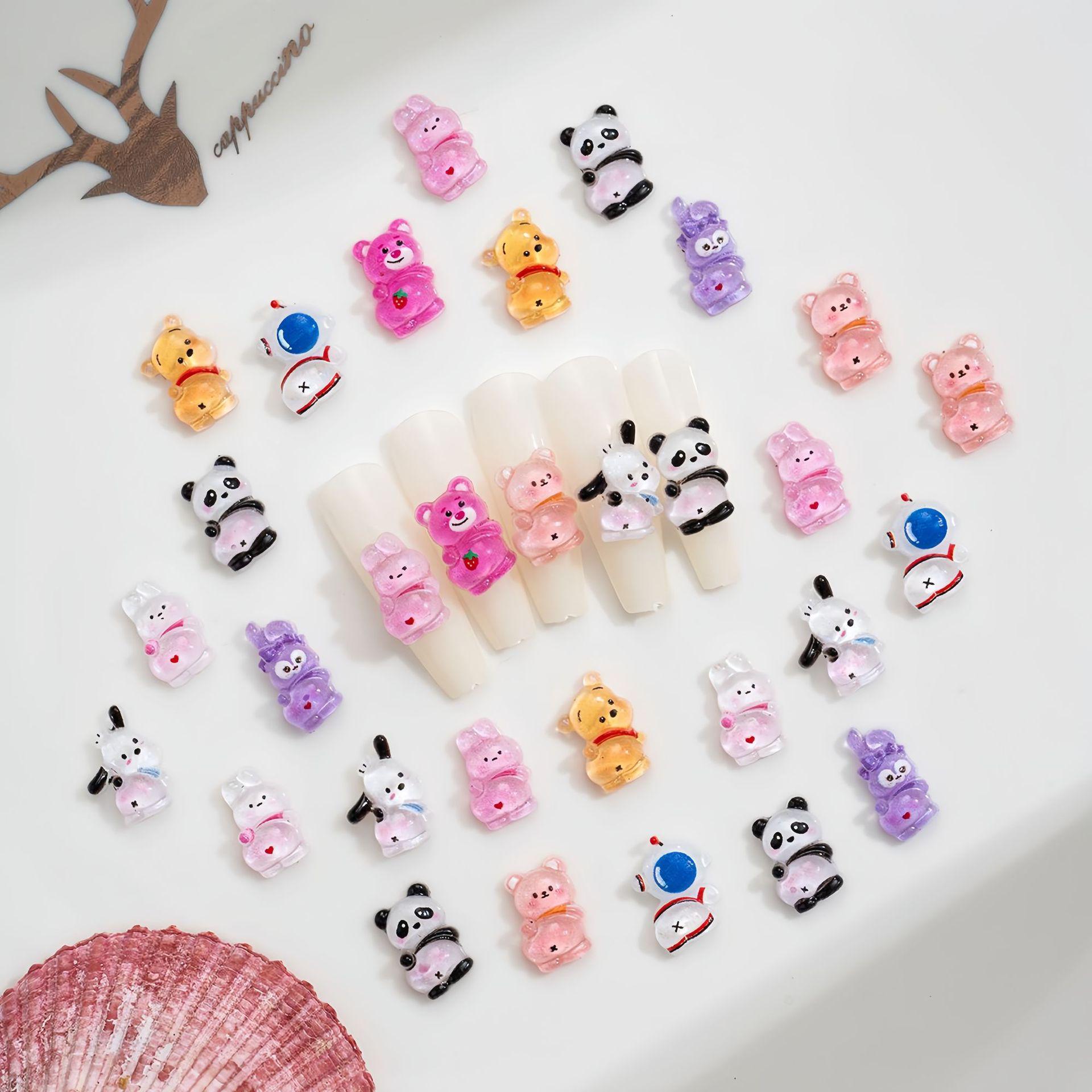 Mini Luminous Cartoon Nail Art: StellaLou, Winnie the Pooh, Astronaut, Pacha, Dog Accessories
Mini Luminous Cartoon Nail Art: StellaLou, Winnie the Pooh, Astronaut, Pacha, Dog Accessories