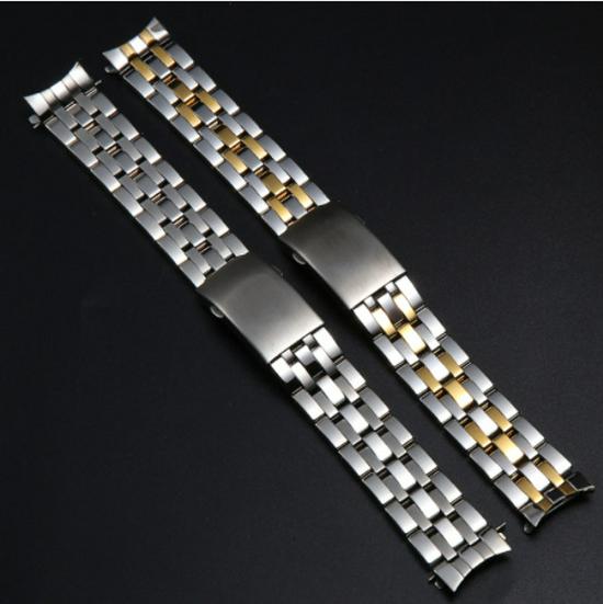 Men s Watch Bracelet Strap for T17/T014/T055 - 19mm Curved End Steel Band Accessories 19mm
Men s Watch Bracelet Strap for T17/T014/T055 - 19mm Curved End Steel Band Accessories 19mm