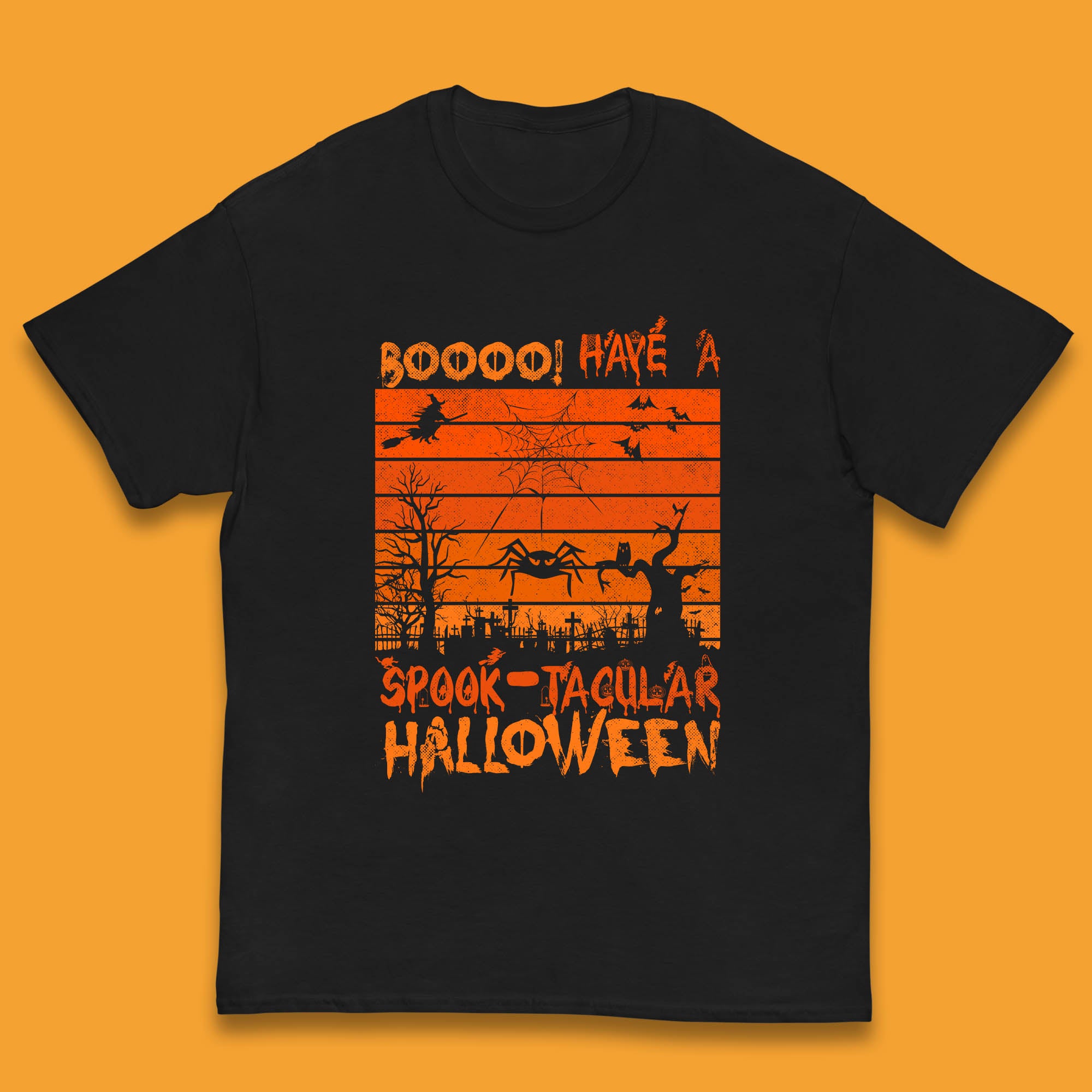 Booo Have A Spook Tacular Halloween Graveyards With Dead Tree Horror Scary Kids T Shirt 130
Booo Have A Spook Tacular Halloween Graveyards With Dead Tree Horror Scary Kids T Shirt 130