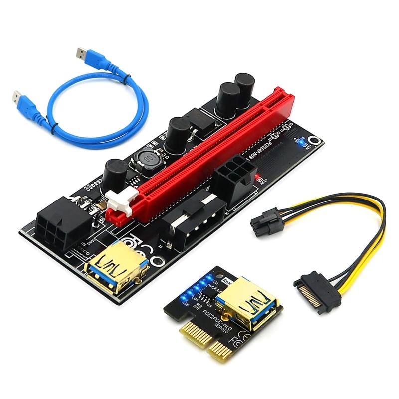 Найновіший 009 PLUS Кабель USB 3.0 Карта PCI-E 009S PCI for press 1X to 16X tender Card Adapter Card 6 Pin GPU для B
Найновіший 009 PLUS Кабель USB 3.0 Карта PCI-E 009S PCI for press 1X to 16X tender Card Adapter Card 6 Pin GPU для B