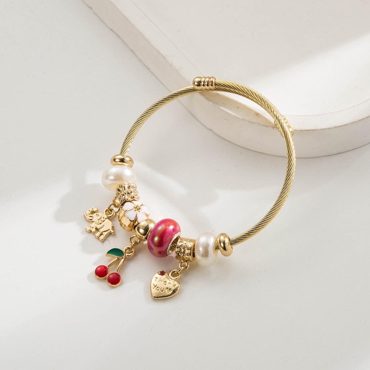 JYL TS Bracelet Beaded Palm Evil Eye Pendant Adjustable Boosts Protection Elephant Heart багряний
JYL TS Bracelet Beaded Palm Evil Eye Pendant Adjustable Boosts Protection Elephant Heart багряний