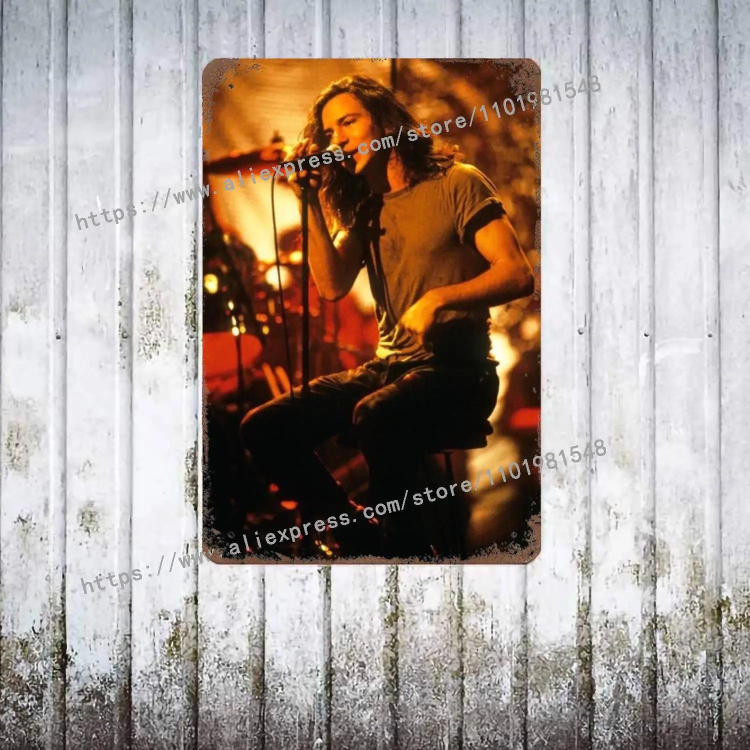Pearl Jam Band metal Decor Poster Vintage Tin Sign Metal Sign Decorative Plaque for Pub Bar Man Cave Club Wall Decoration 20x30cm(7.8x11.8inch)
Pearl Jam Band metal Decor Poster Vintage Tin Sign Metal Sign Decorative Plaque for Pub Bar Man Cave Club Wall Decoration 20x30cm(7.8x11.8inch)