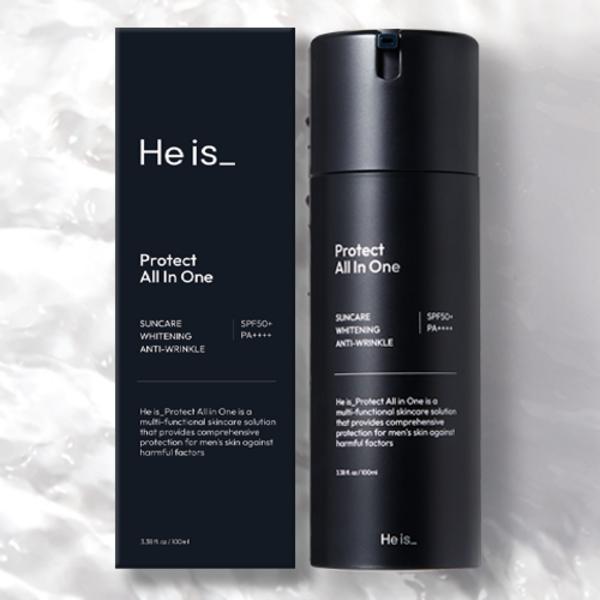 His Protect All-in-One Лосьон для кожи + солнцезащитный крем тройной функции, 1 шт, лучшая мужская косметика Кореи
His Protect All-in-One Лосьон для кожи + солнцезащитный крем тройной функции, 1 шт, лучшая мужская косметика Кореи
