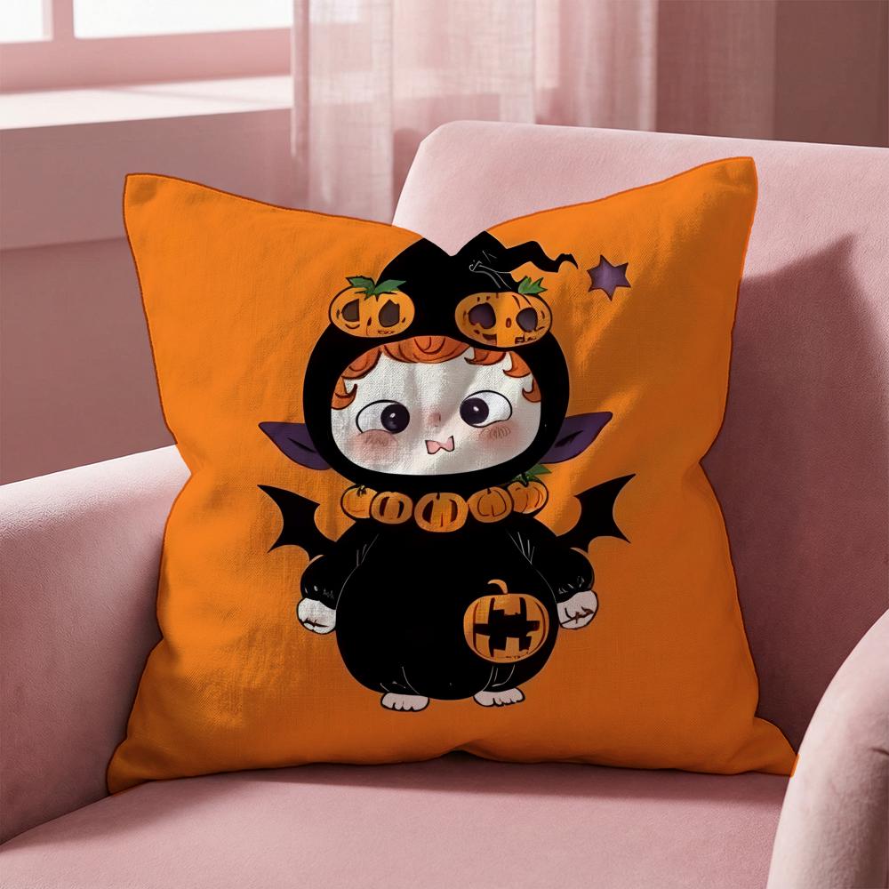 Cute Q Halloween Ouniu Cushion Cover Multi-Scene Pillow Cover for Home & Car - Reversible, Soft & Durable for Daily Use 30cmx30cm
Cute Q Halloween Ouniu Cushion Cover Multi-Scene Pillow Cover for Home & Car - Reversible, Soft & Durable for Daily Use 30cmx30cm