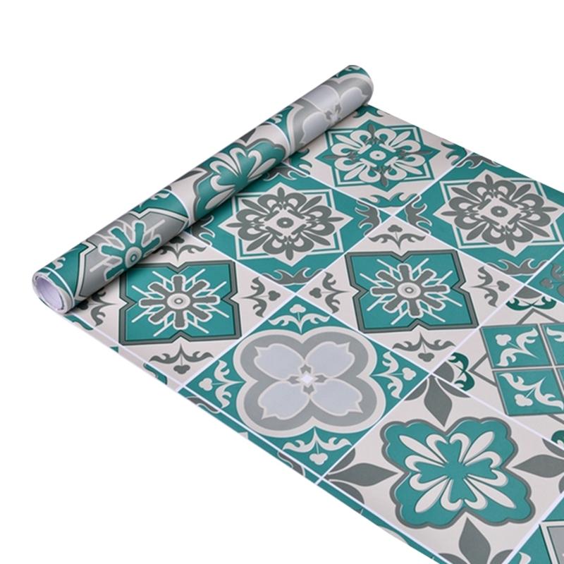 5M PVC Thicken Retro Floor Stickers Waterproof Self-adhesive Oil-Proof Anti-Slip Tile Stickers For Home Decoration Floor Sticker 1mx60cm (0.6 m2)
5M PVC Thicken Retro Floor Stickers Waterproof Self-adhesive Oil-Proof Anti-Slip Tile Stickers For Home Decoration Floor Sticker 1mx60cm (0.6 m2)