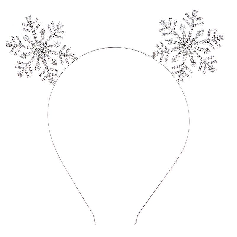 European & American Fashion Crystal Snowflake Headdress - Christmas Headband for Party Girls
European & American Fashion Crystal Snowflake Headdress - Christmas Headband for Party Girls